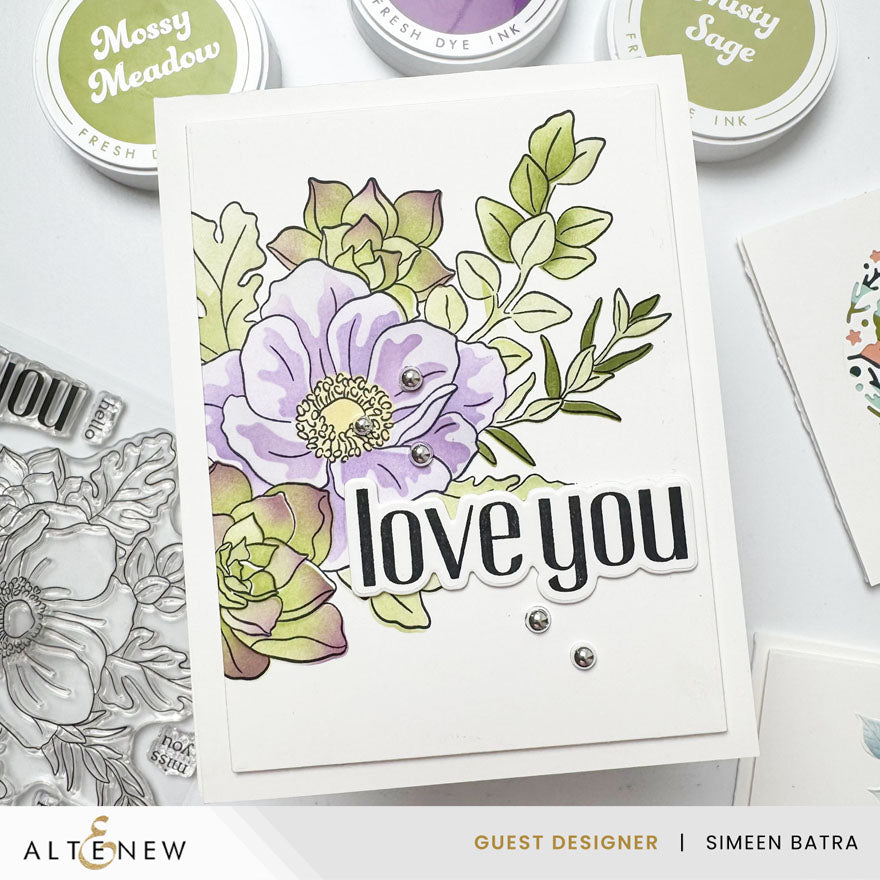 Altenew - Build-A-Garden: Captivating Floral Swag & Add-on Die Bundle