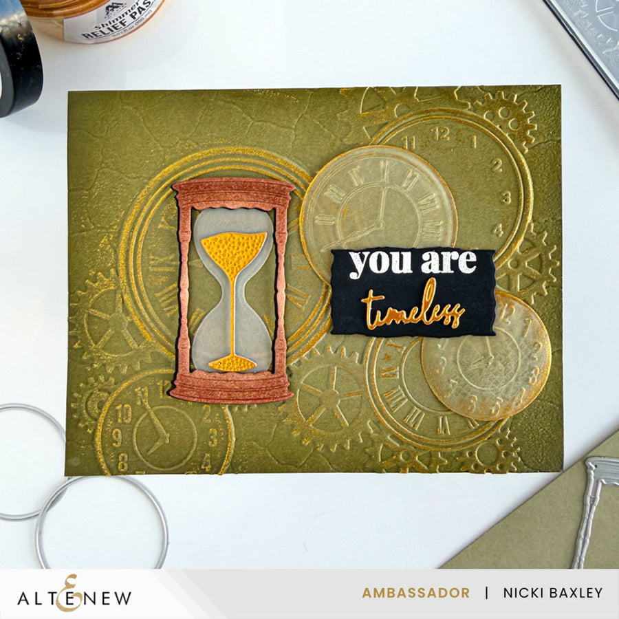 Altenew - Traces of Yesterday 3D Embossing Folder