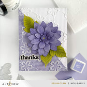Altenew - Lace Topped Petals 3D Embossing Folder