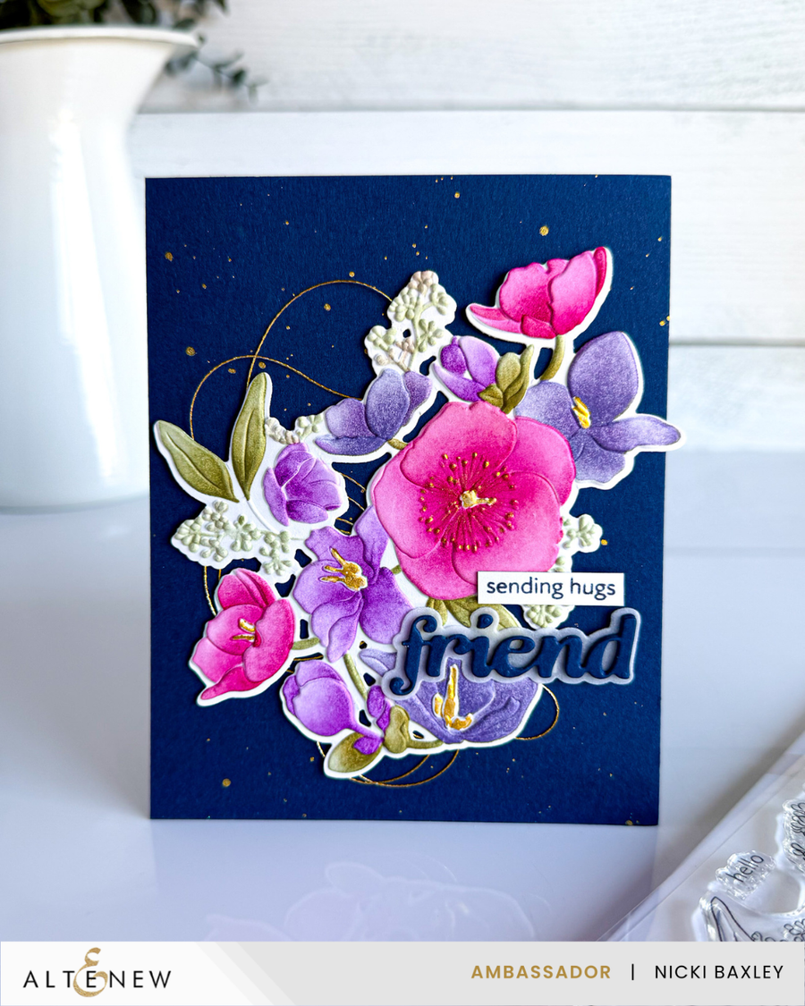 Altenew - Hellebore Haven 3D Embossing Folder