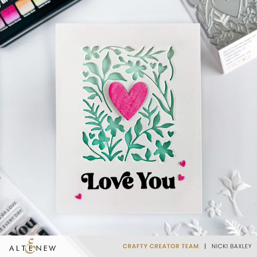 Altenew - Mini Delight: Expressions of the Heart Stamp & Die Set