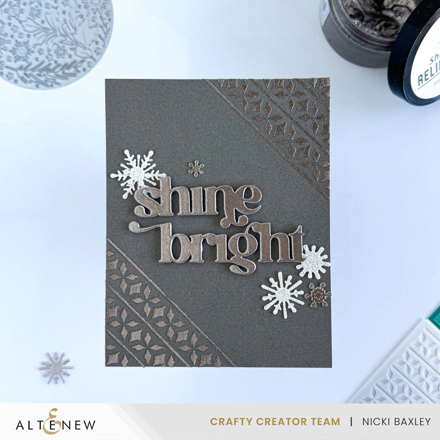 Altenew - Sweater Knits Stencil