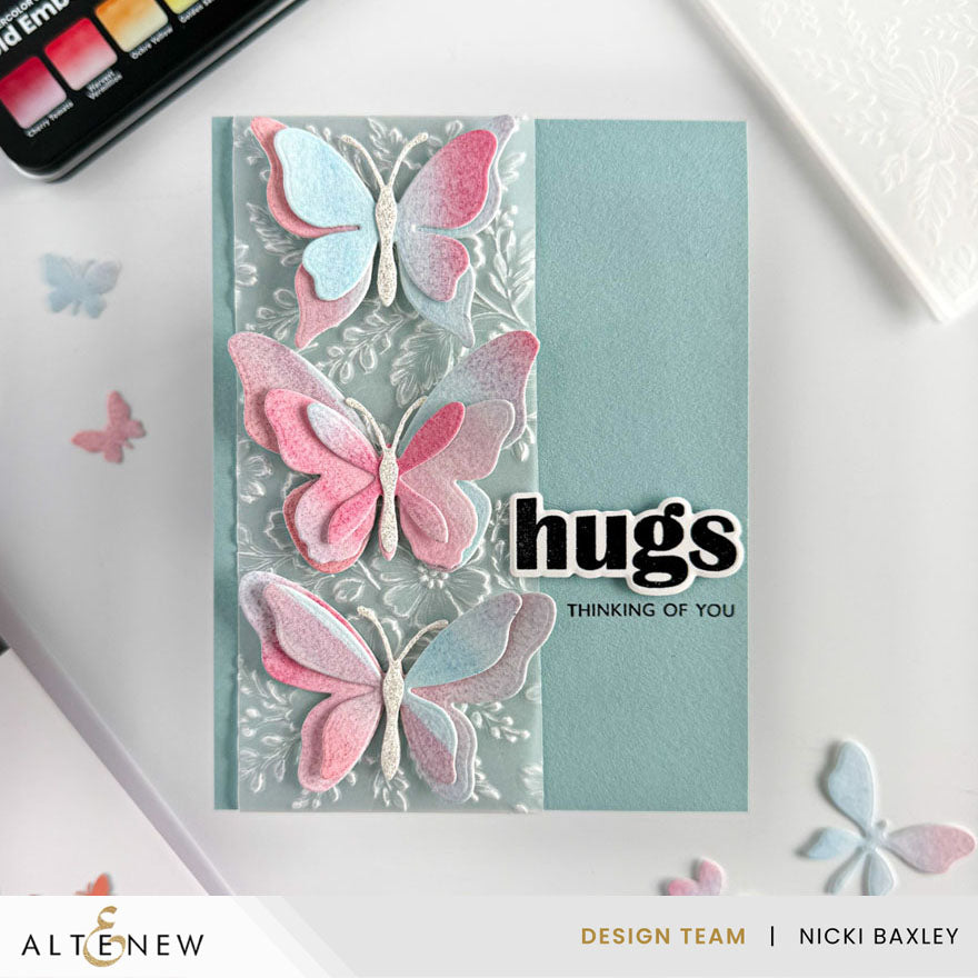 Altenew - Creative Cuts: Zero-Waste Fluttering Fantasies Layering Die Set