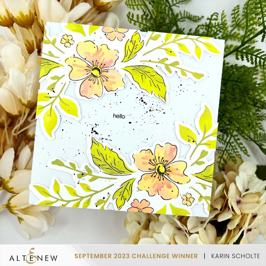 Altenew - Dynamic Duo: Painted Floral Swag & Add-on Die Bundle