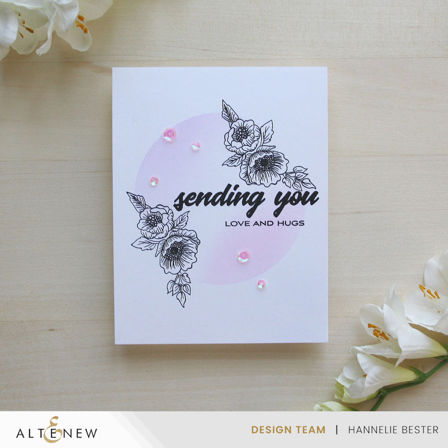 Altenew - Cornered Blooms Stamp Set