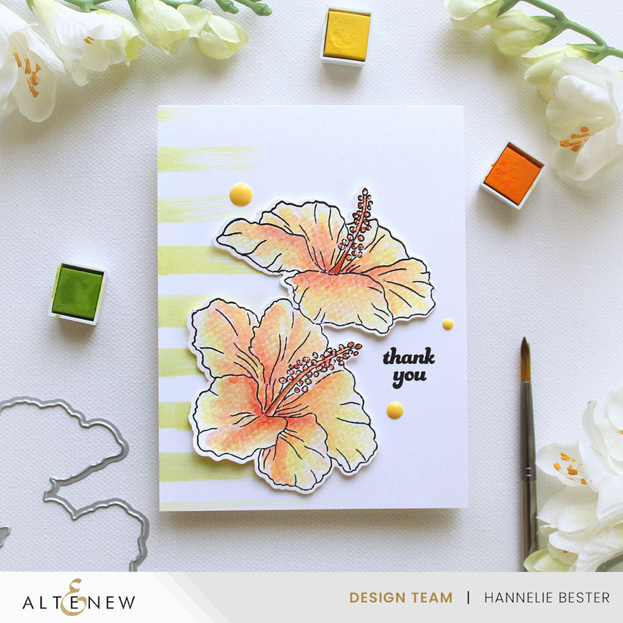 Altenew - Flowers and A Flamingo Stamp and Die Bundle
