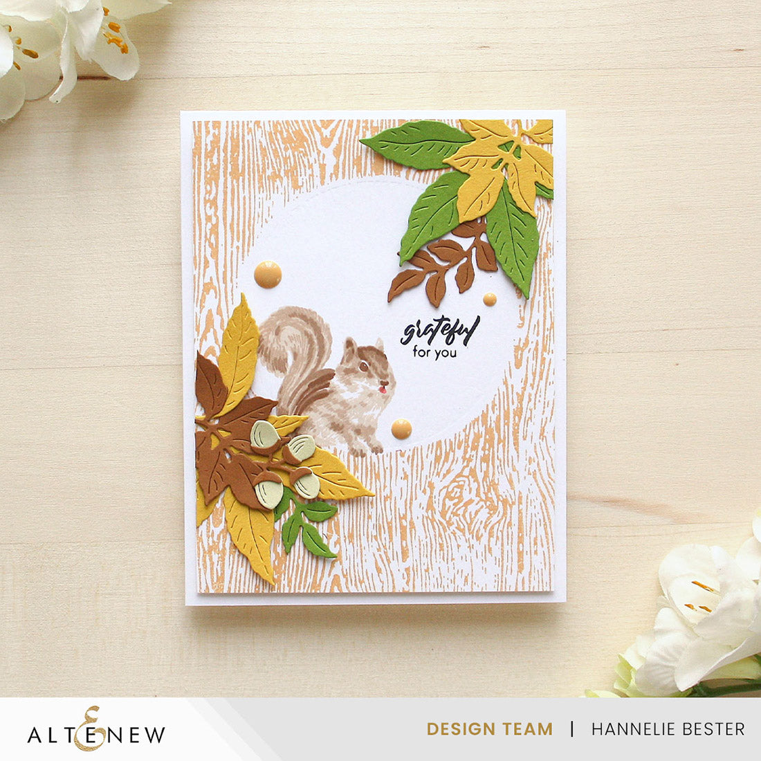 Altenew - Essential Textures: Fine Woodgrain Press Plates/Foil Plates