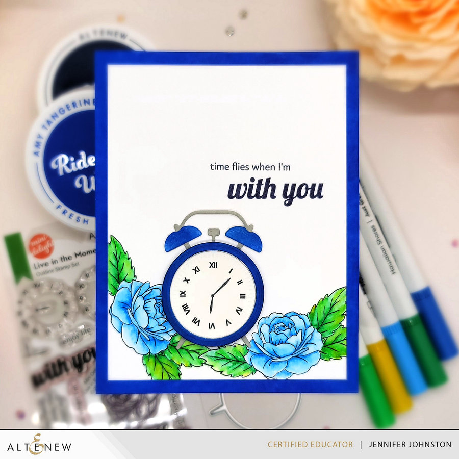 Altenew - Mini Delight: Live in the Moment Stamp & Die Set