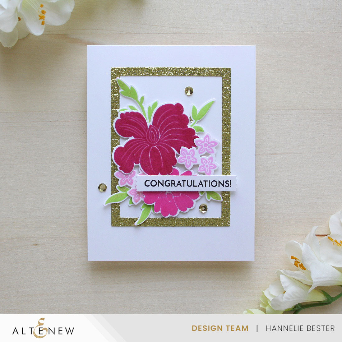 Altenew - Craft Your Life Project Kit: Floral Odyssey Add-On Die Set