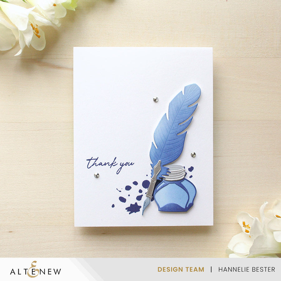 Altenew - Quill & Inkwell Layering Die Set