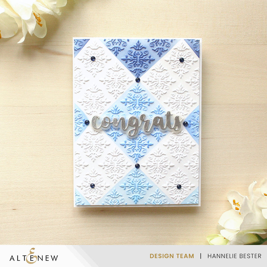 Altenew - Royal Brocade 3D Embossing Folder