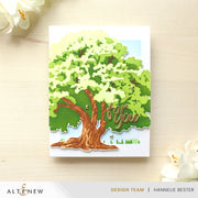 Altenew - Stencil Art: Strong Oak Add-On Die Set