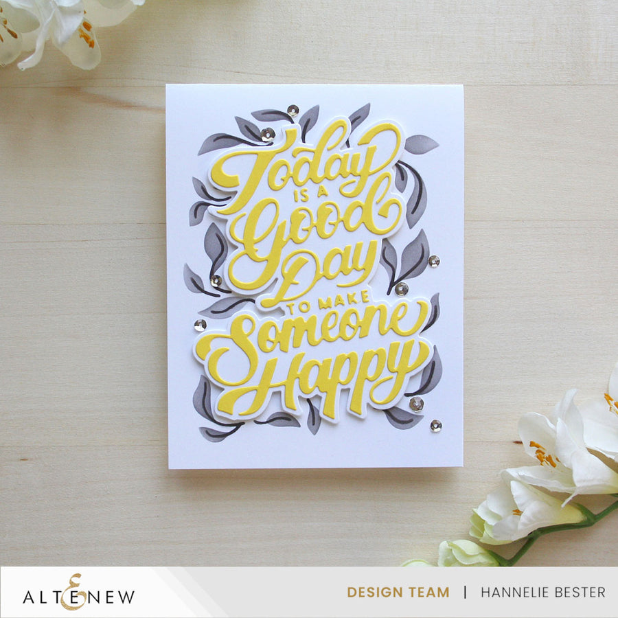 Altenew - Today Is a Good Day Stencil Set (3 in 1)