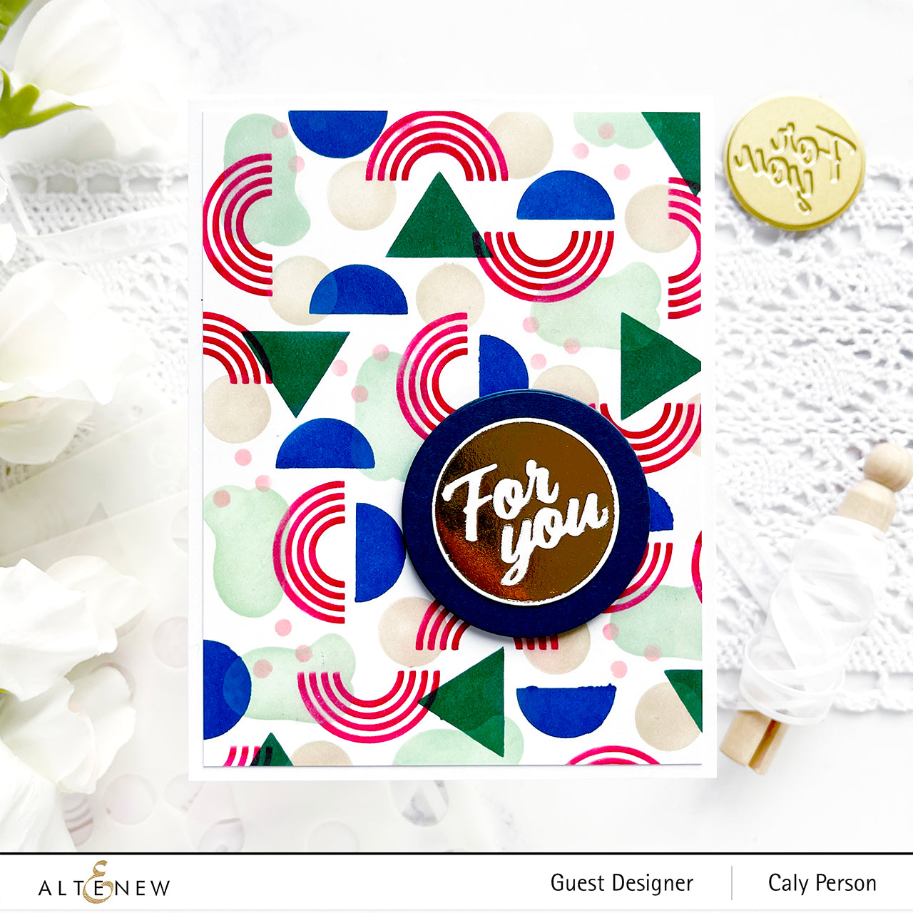 Altenew - Everyday Sentiments - Hot Foil Plate 1