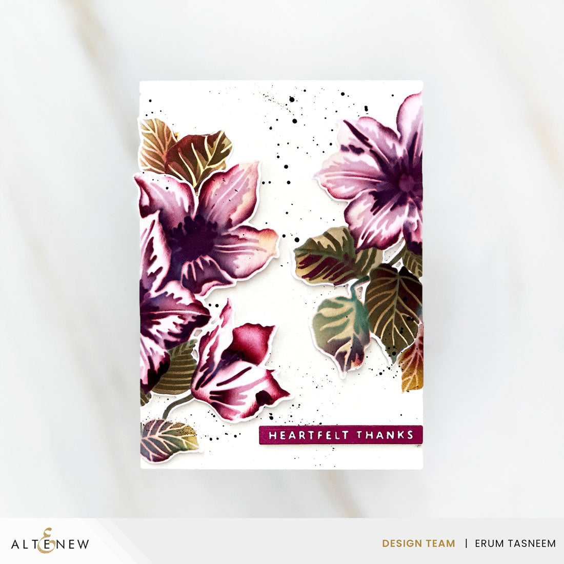 Altenew - Build-A-Garden: Climbing Clematis