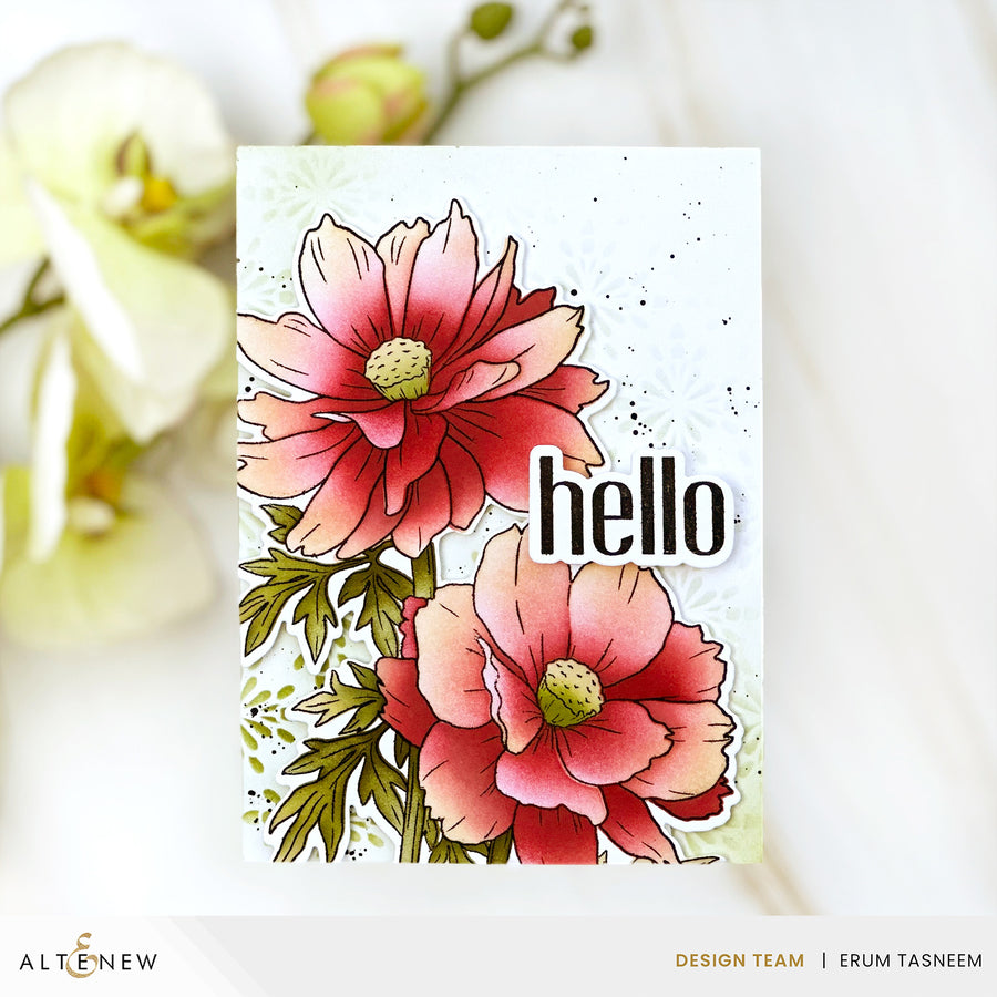 Altenew - Build-A-Garden: Sulfur Cosmos