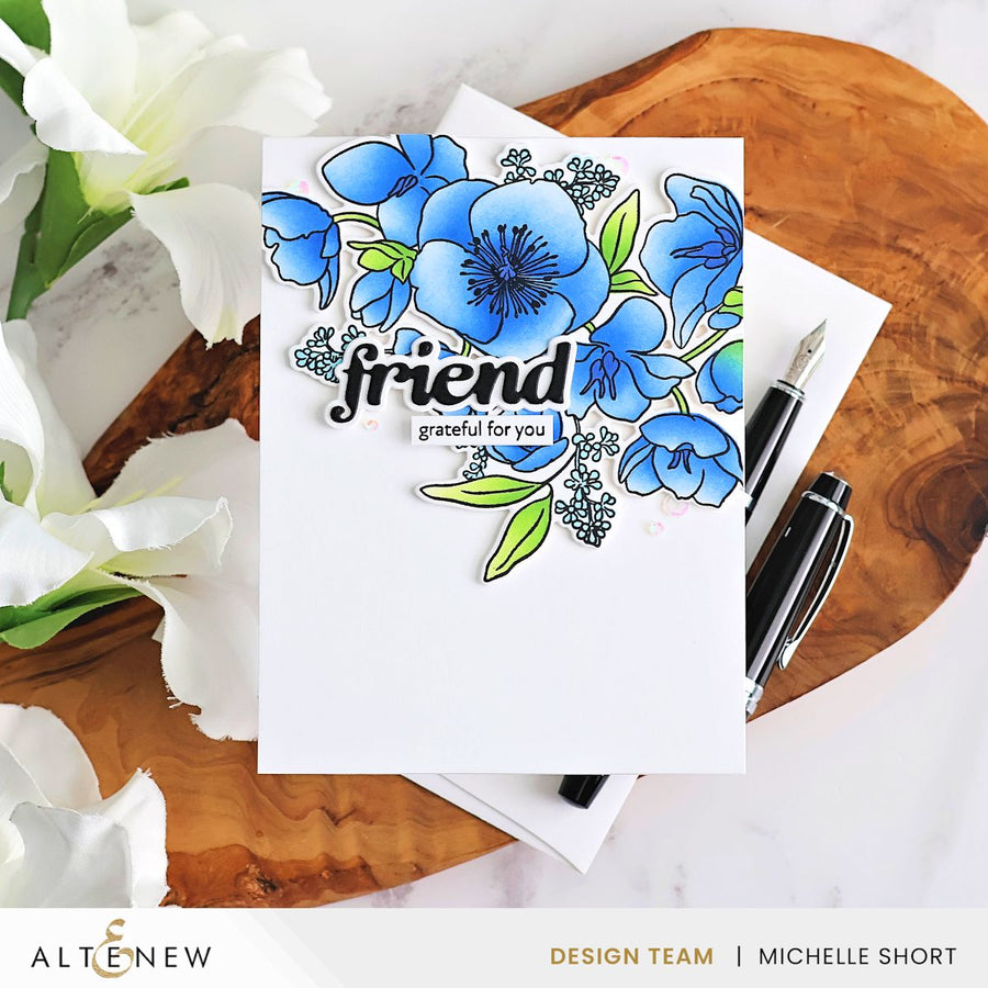 Altenew - Build-A-Garden: Hellebore Haven & Add-on Embossing Folder Bundle