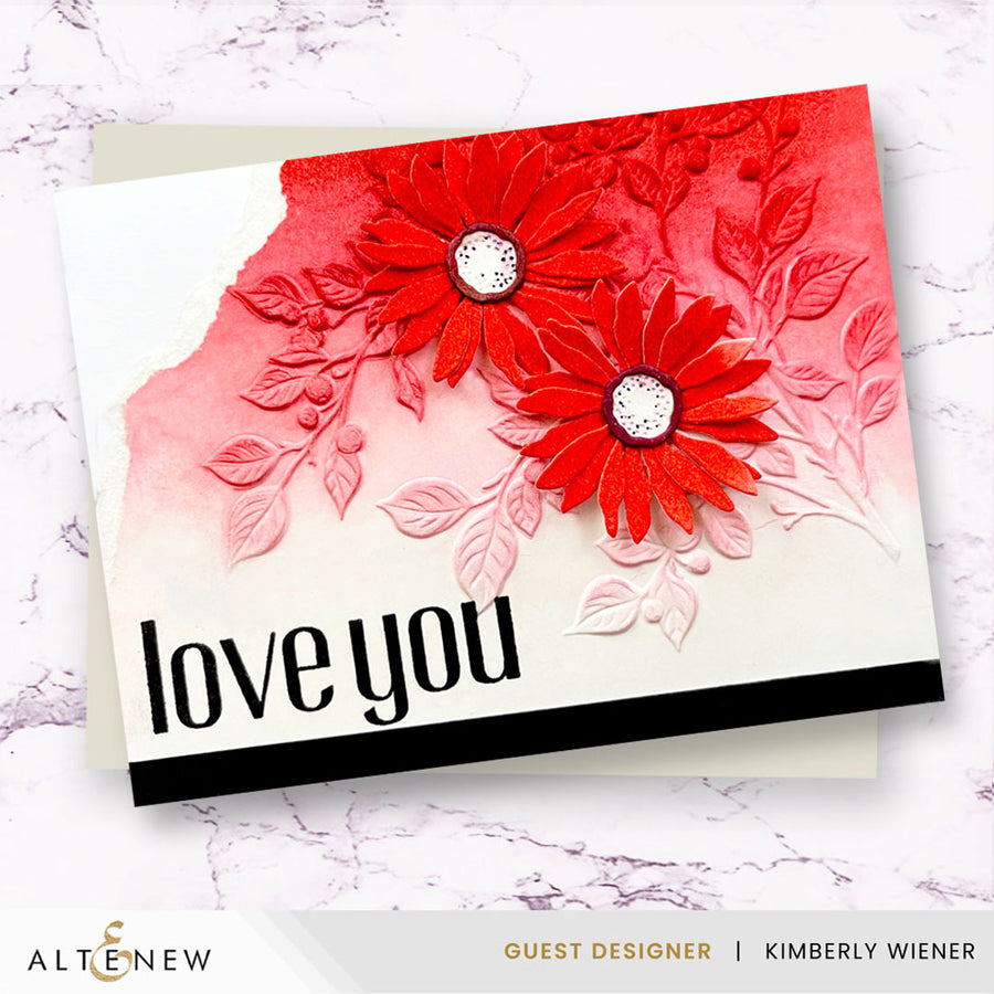 Altenew - Lush Berry Branch 3D Embossing Folder
