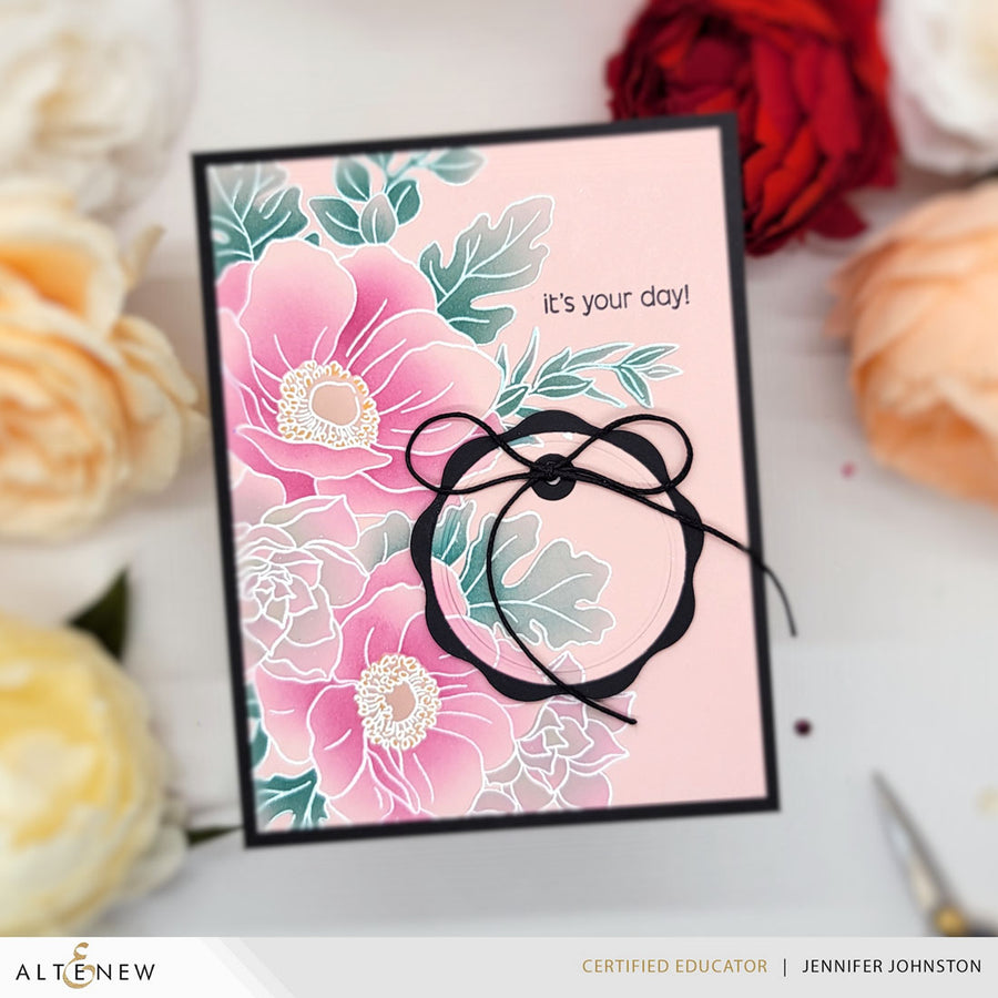 Altenew - Build-A-Garden: Captivating Floral Swag & Add-on Die Bundle