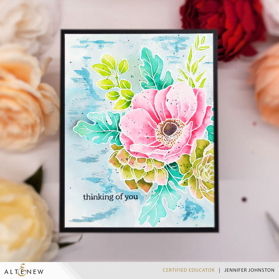 Altenew - Build-A-Garden: Captivating Floral Swag & Add-on Die Bundle