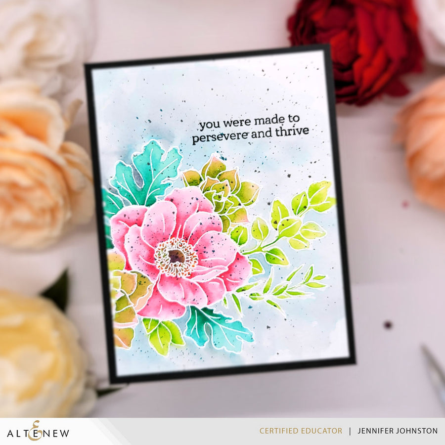 Altenew - Build-A-Garden: Captivating Floral Swag & Add-on Die Bundle