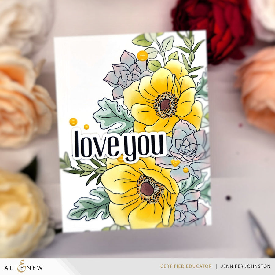 Altenew - Build-A-Garden: Captivating Floral Swag & Add-on Die Bundle