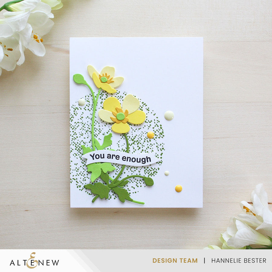 Altenew - Craft-A-Flower: Buttercup Bunch Layering Die Set