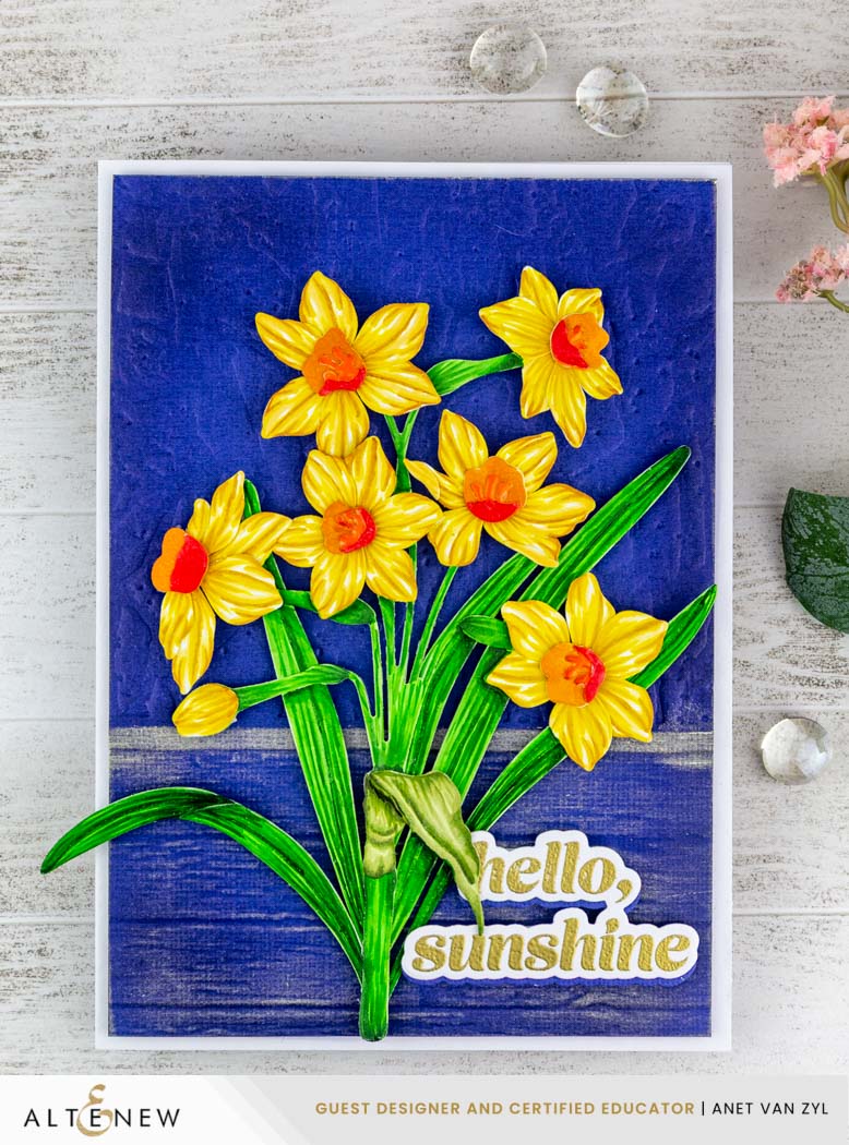 Altenew - Craft-A-Flower: Narcissus Layering Die Set