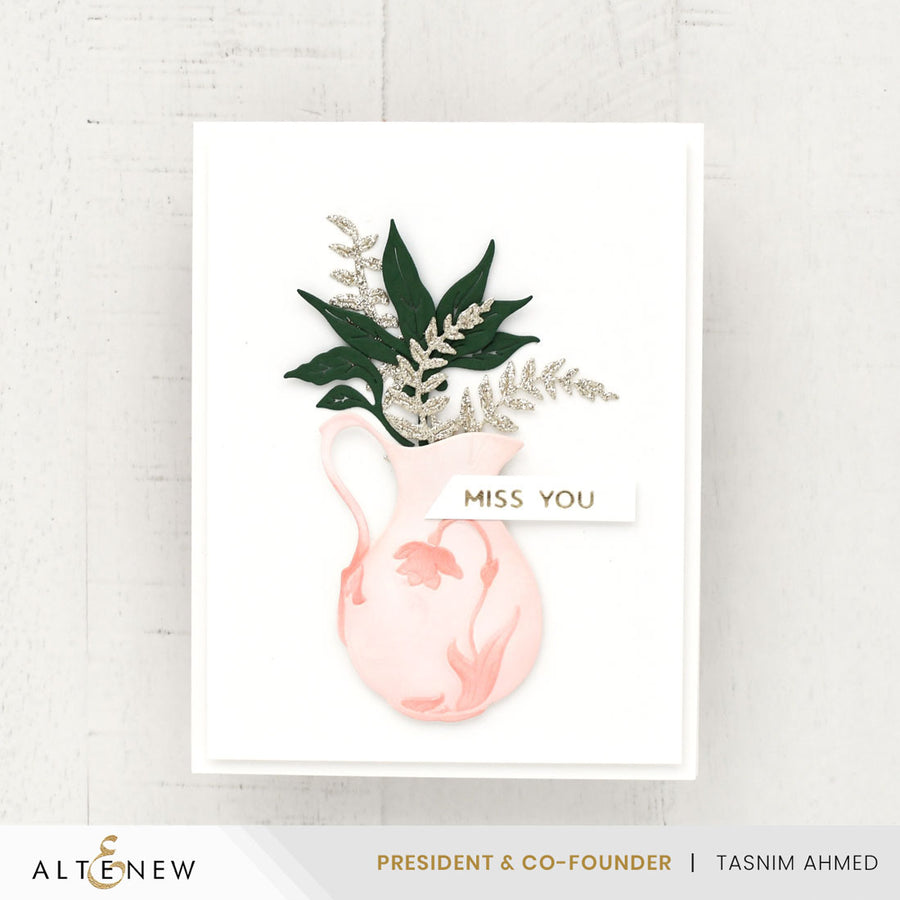 Altenew - Creative Cuts: EZ Arrangement Antique Leaves Layering Die Set