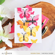 Altenew - Creative Cuts: Zero-Waste Fluttering Fantasies Layering Die Set