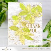 Altenew - Craft Your Life Project Kit: Arched Foliage & Add-on Embossing Folder Bundle