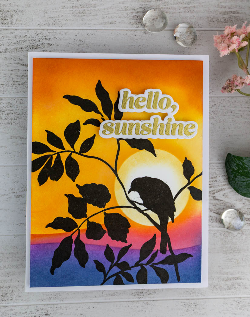 Altenew - Craft Your Life Project Kit: Whispers in the Canopy & Add-On Die Bundle