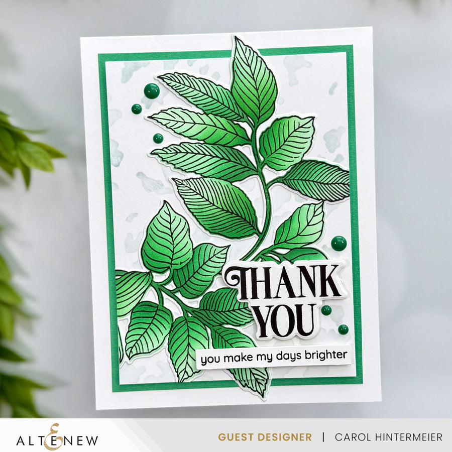 Altenew - Craft Your Life Project Kit: Arched Foliage & Add-on Embossing Folder Bundle