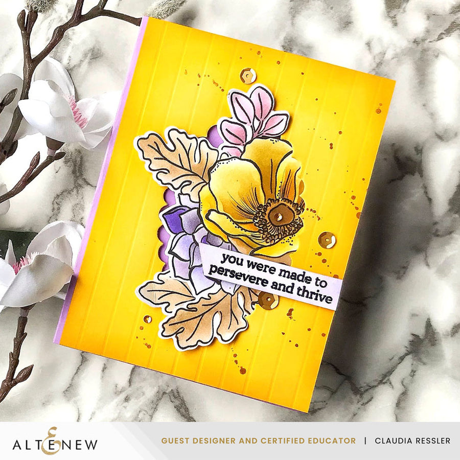 Altenew - Build-A-Garden: Captivating Floral Swag & Add-on Die Bundle