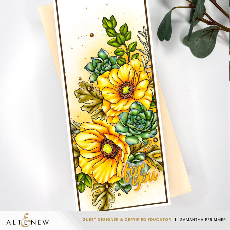 Altenew - Build-A-Garden: Captivating Floral Swag & Add-on Die Bundle
