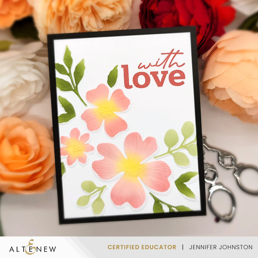 Altenew - Craft Your Life Project Kit: Stitched With Love & Add-On Die Bundle