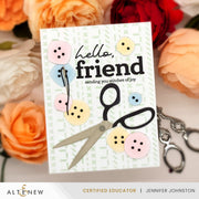 Altenew - Craft Your Life Project Kit: Stitched With Love & Add-On Die Bundle