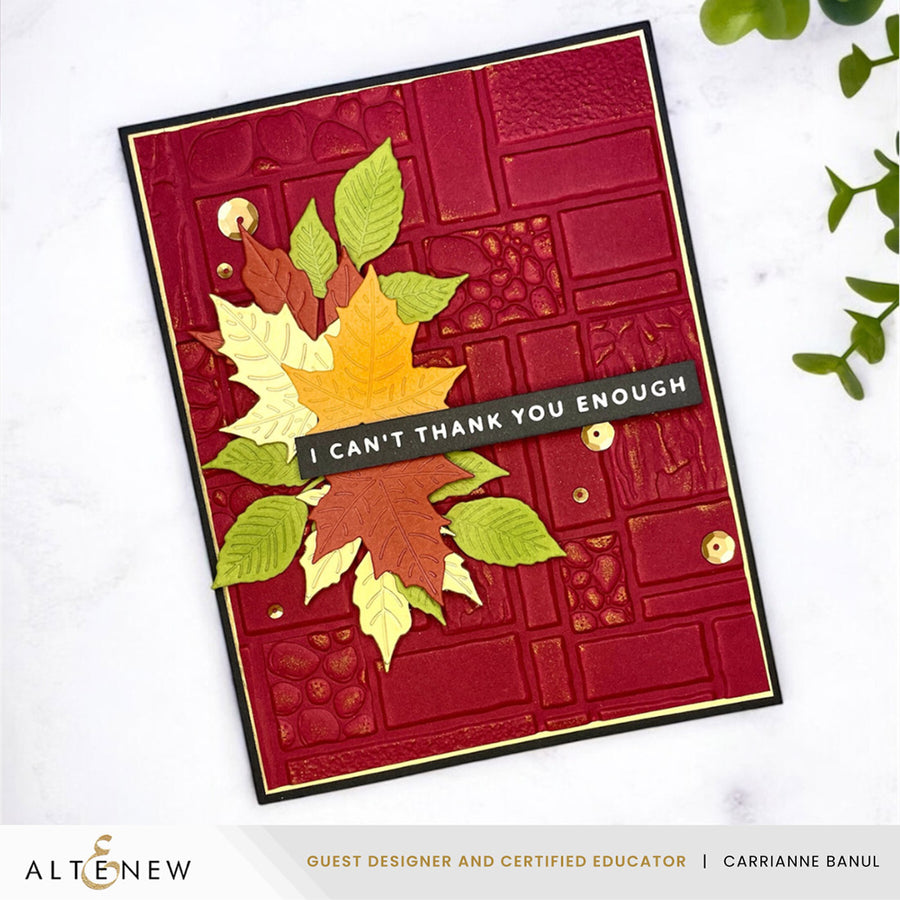 Altenew - Textured Tiles 3D Embossing Folder