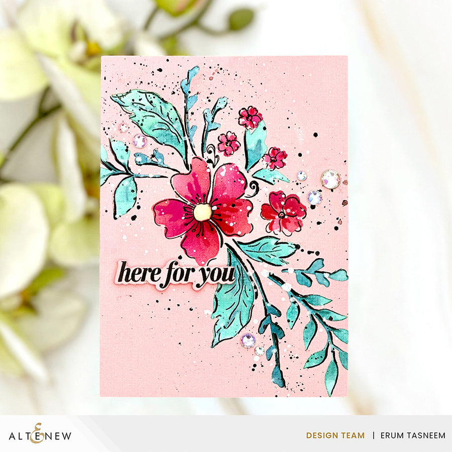 Altenew - Dynamic Duo: Painted Floral Swag & Add-on Die Bundle