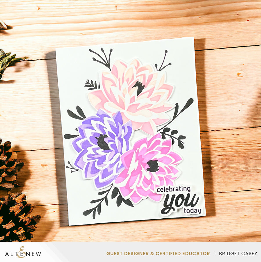 Altenew - Dynamic Duo: Modern Dahlia & Add-on Die Bundle