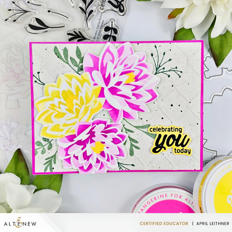 Altenew - Dynamic Duo: Modern Dahlia & Add-on Die Bundle