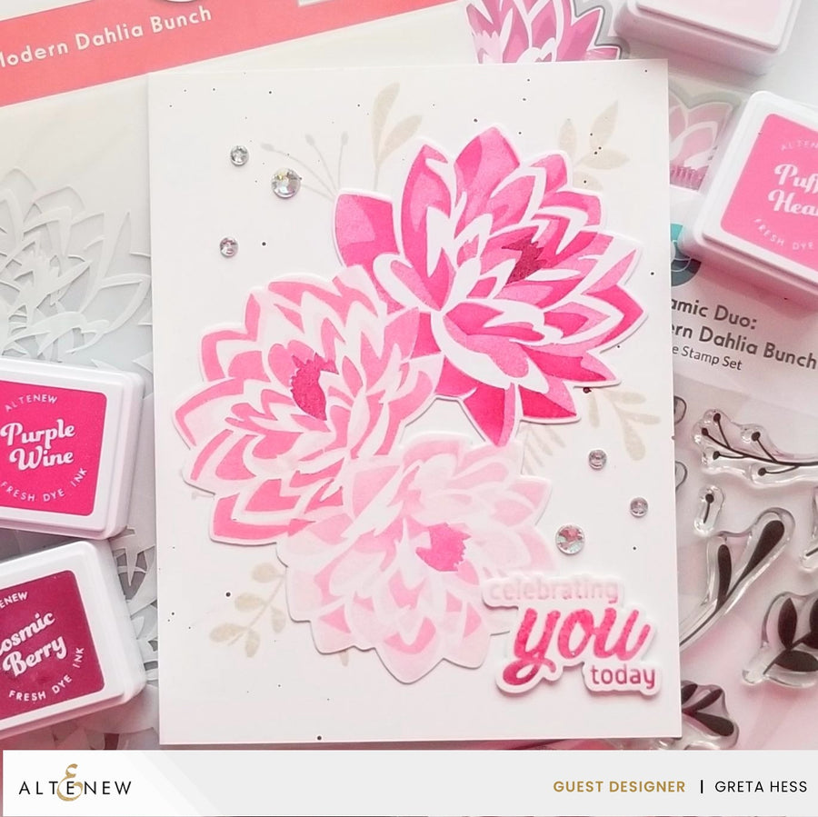 Altenew - Dynamic Duo: Modern Dahlia & Add-on Die Bundle