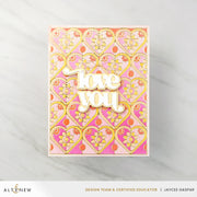 Altenew - Dainty Hearts Hot Foil Plate
