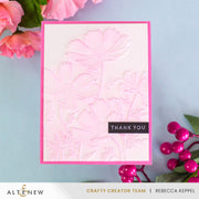 Altenew - Mini Sentiments 3D Embossing folder