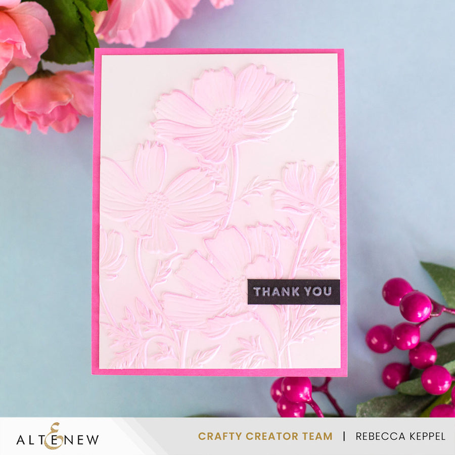 Altenew - Mini Sentiments 3D Embossing folder
