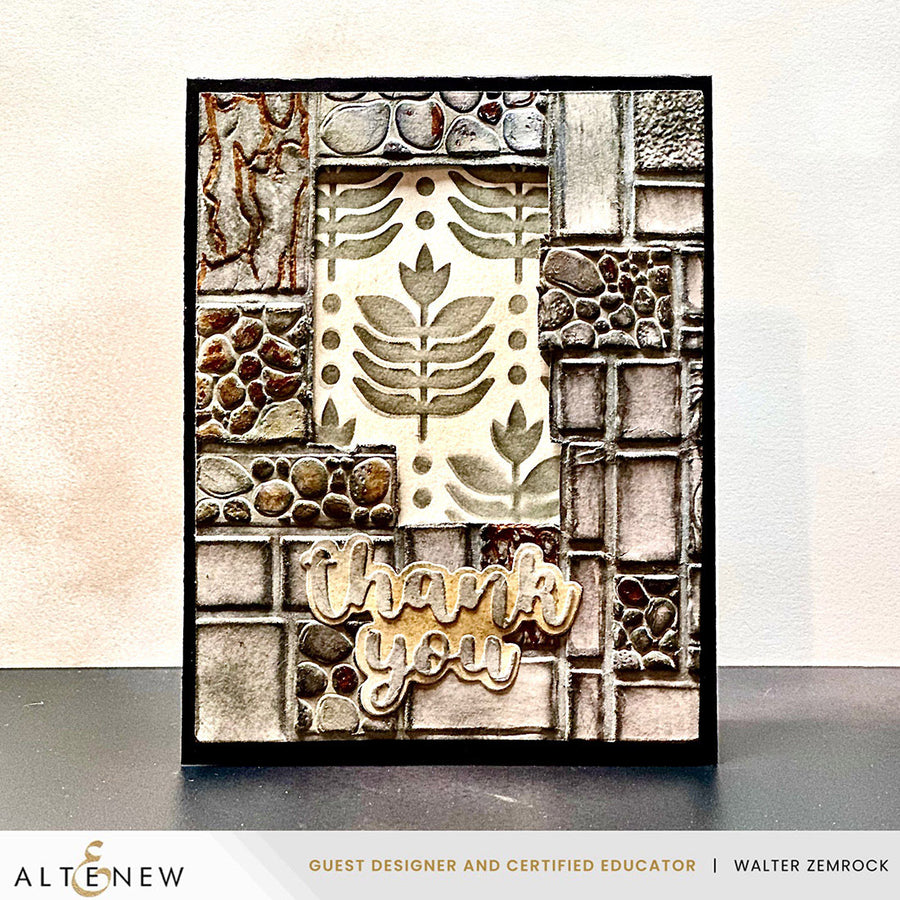 Altenew - Textured Tiles 3D Embossing Folder