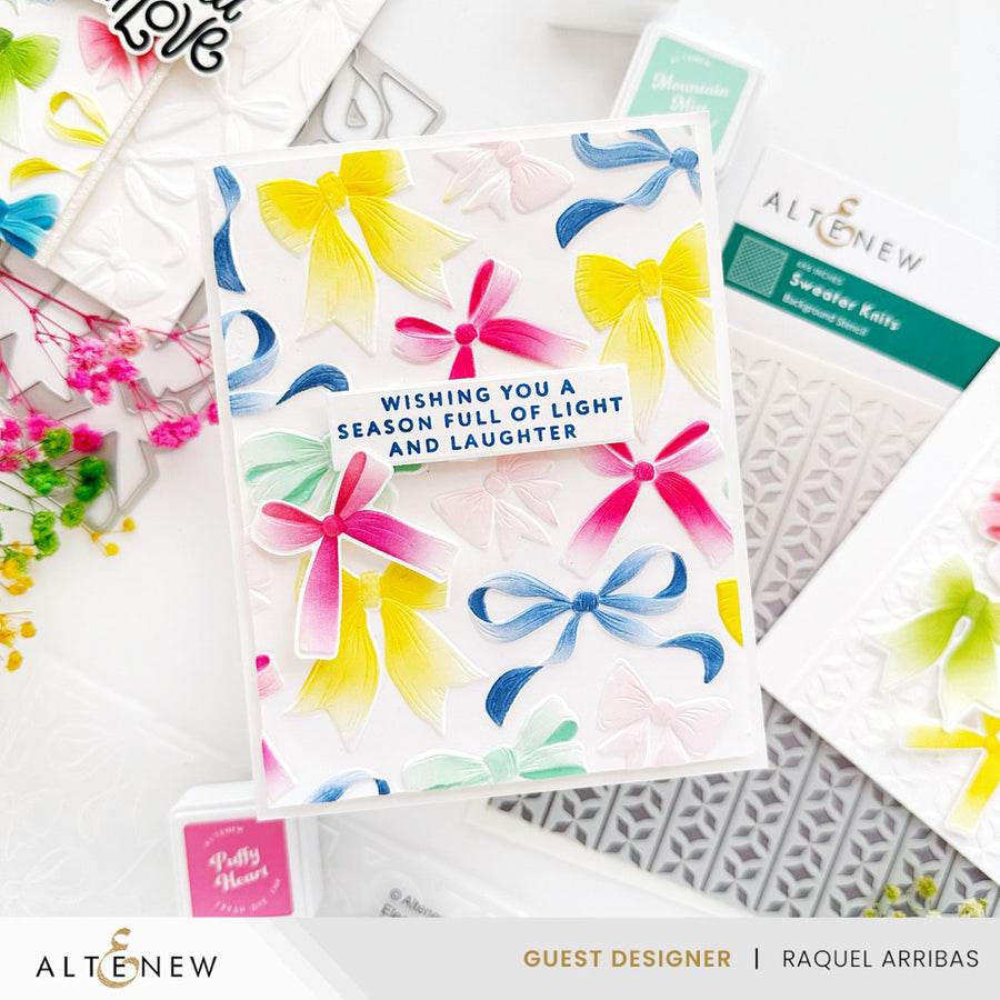 Altenew - Elegant Bows 3D Embossing Folder