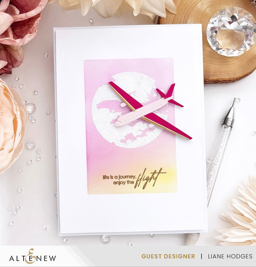 Altenew - Mini Delight: Enjoy the Flight Stamp & Die Set