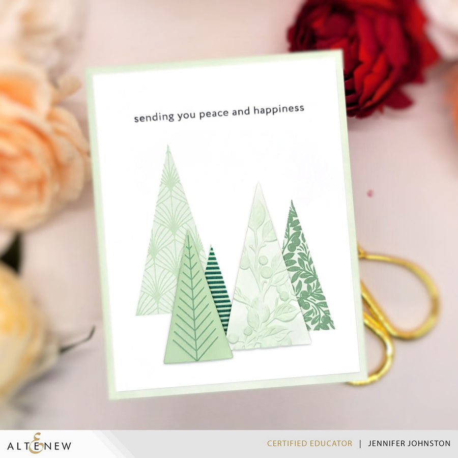 Altenew - Festive Triangles Stamp Set
