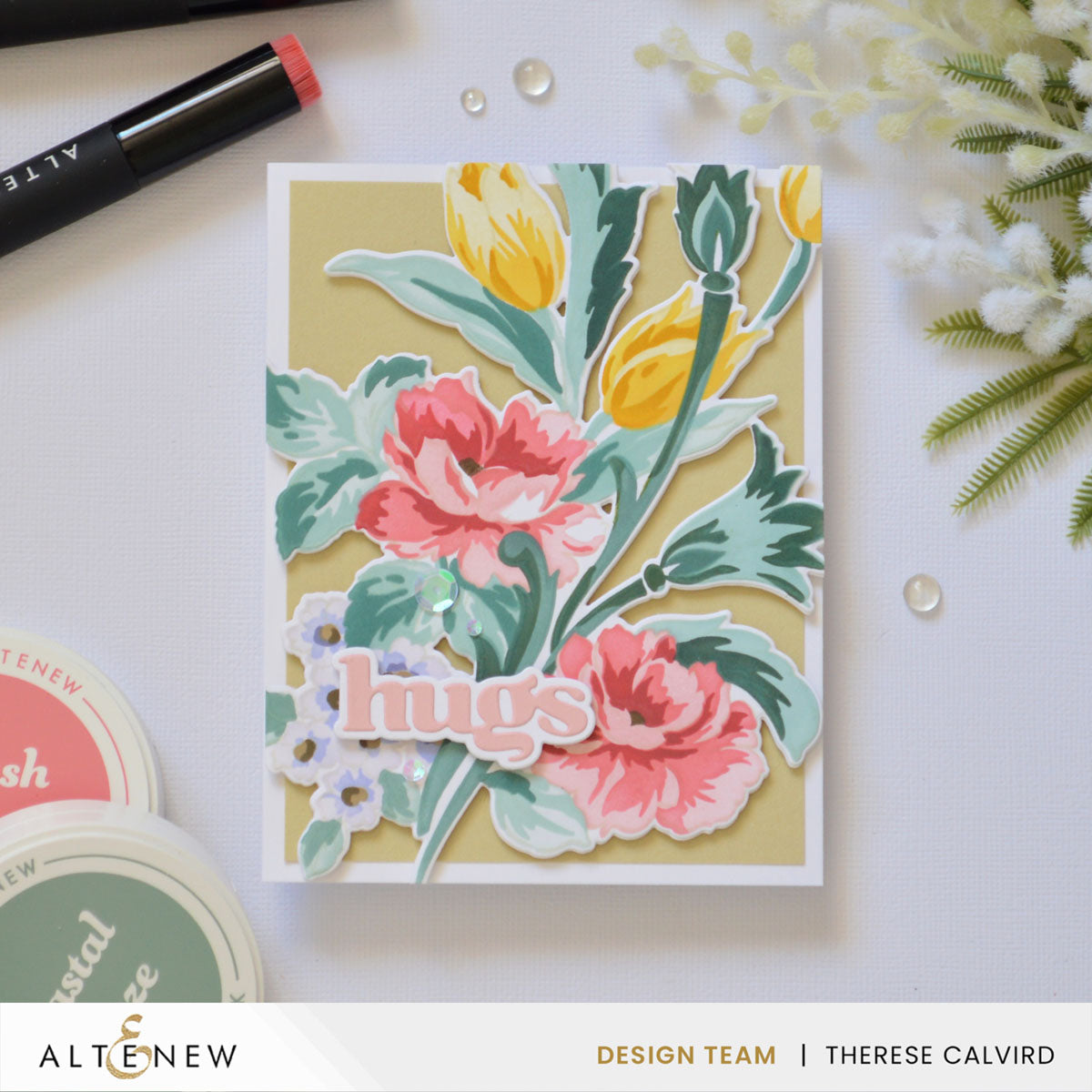 Altenew - Build-A-Garden: Flourished Flora Add-On Die Set